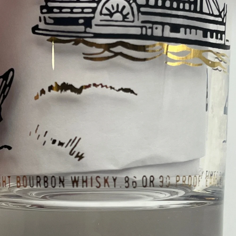 Vtg Early Times Kentucky Bourbon Glass - Perfect for Your Ky Derby Mint Julep!